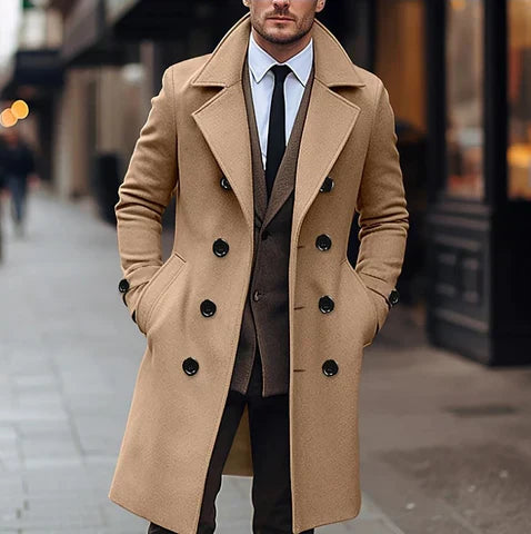 Leo™ | Klassisk trenchcoat til mænd