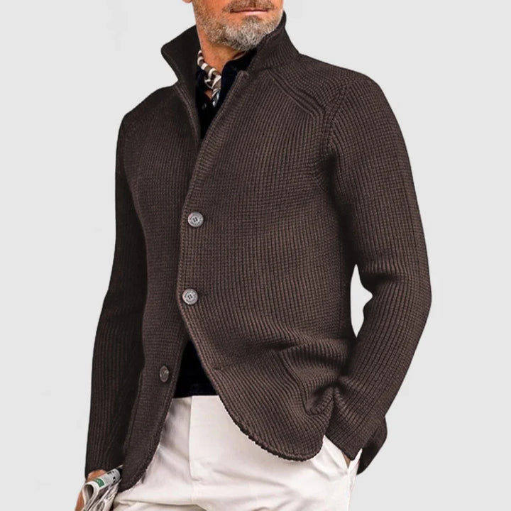 Marzio - Klassisk cardigan med knapper til mænd