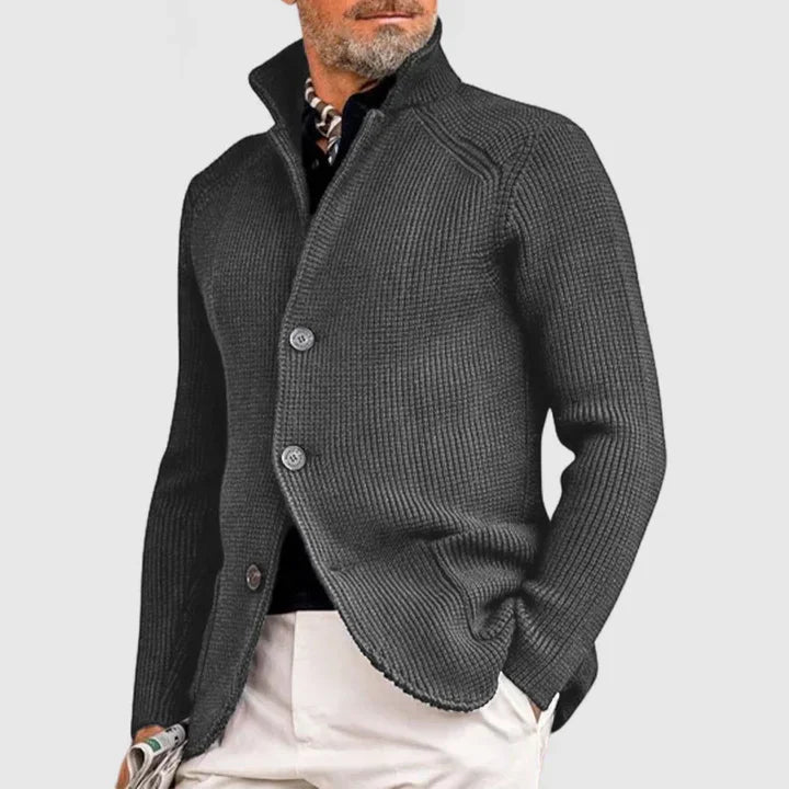Marzio - Klassisk cardigan med knapper til mænd