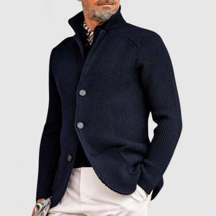 Marzio - Klassisk cardigan med knapper til mænd