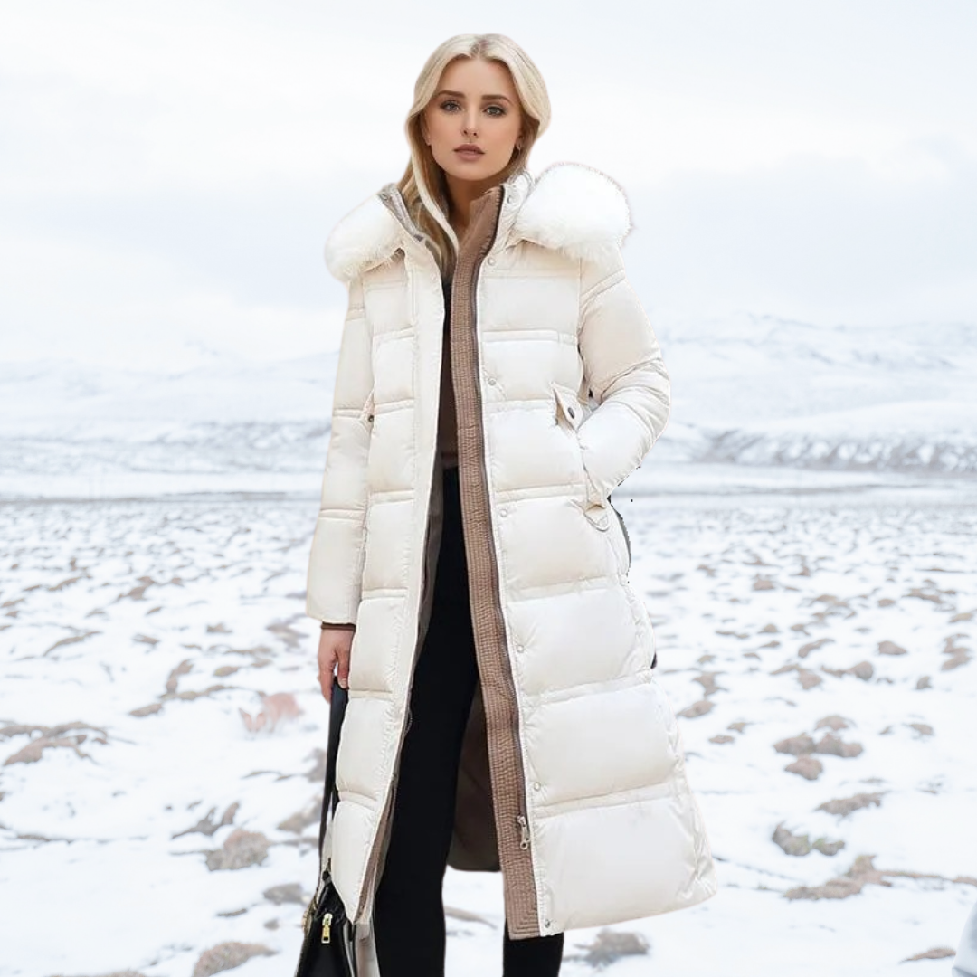 Ingrid™ | Luksuriøs vinterparka med pelshætte