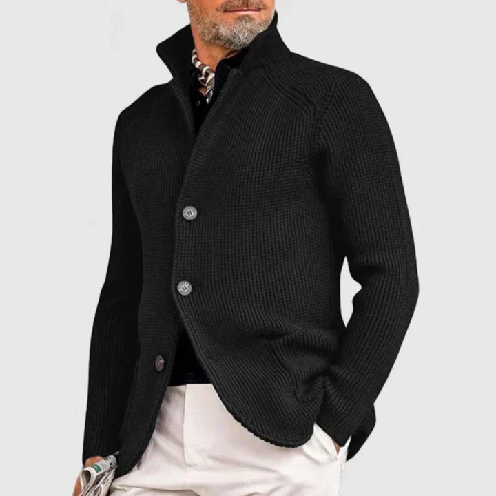 Marzio - Klassisk cardigan med knapper til mænd