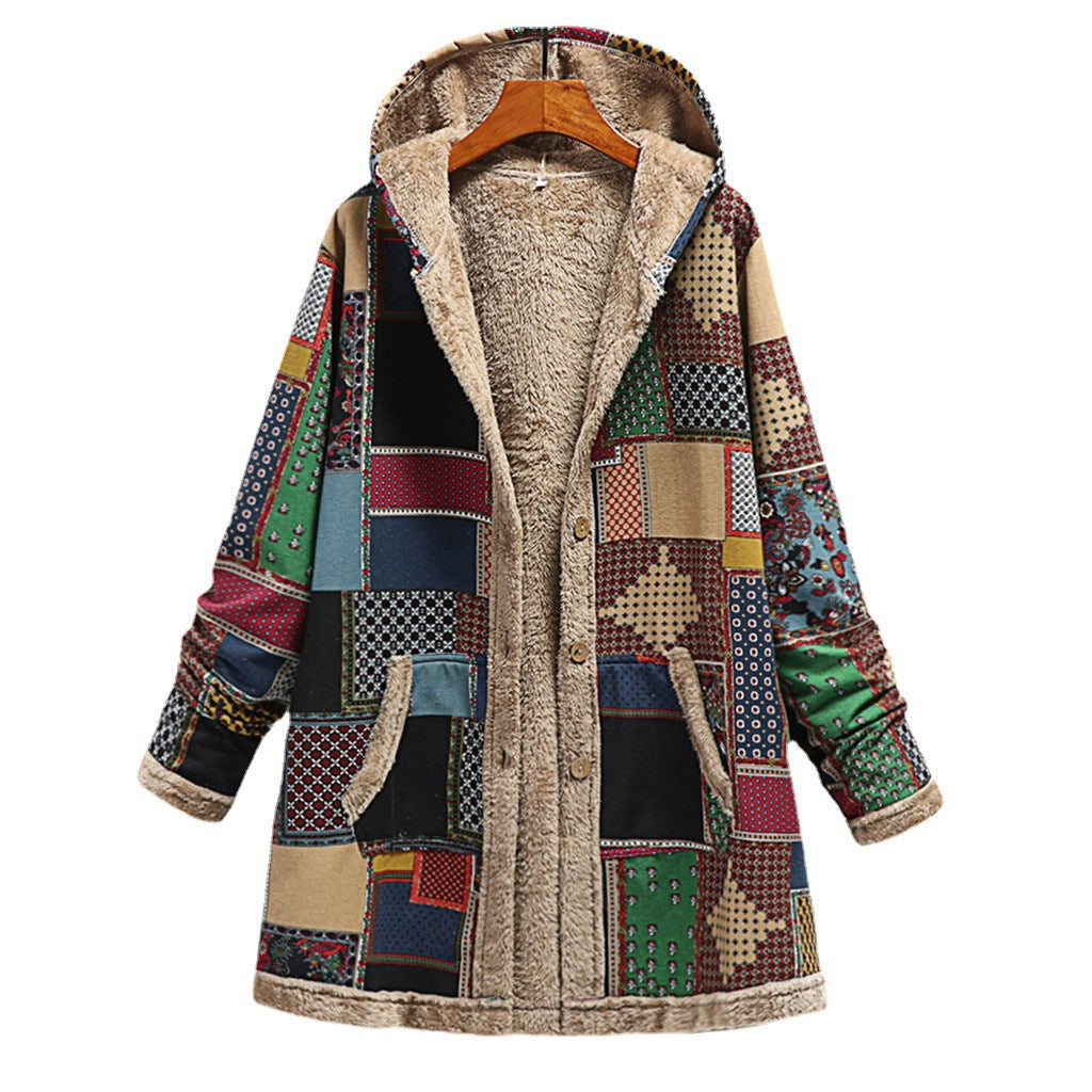 Boho Art Vinterfrakke