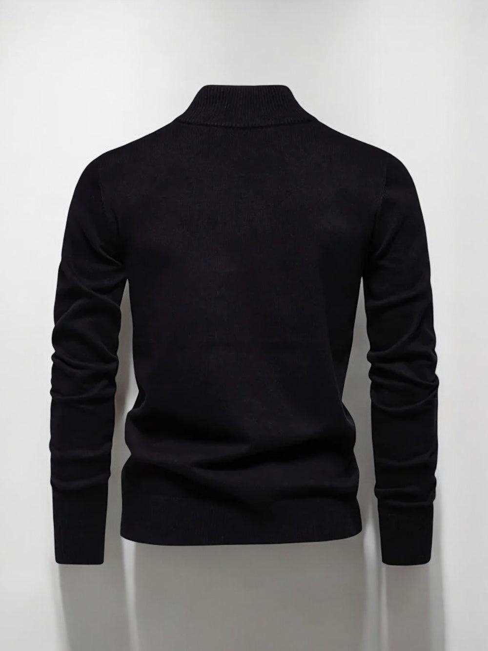 Kai - Klassisk pullover med lynlås til mænd