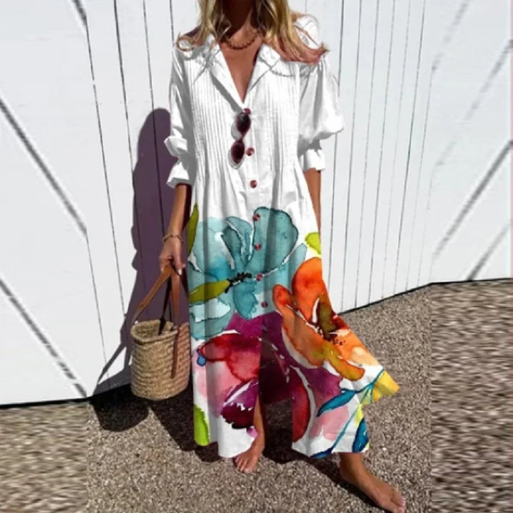 Vibeke | Elegant boho kjole