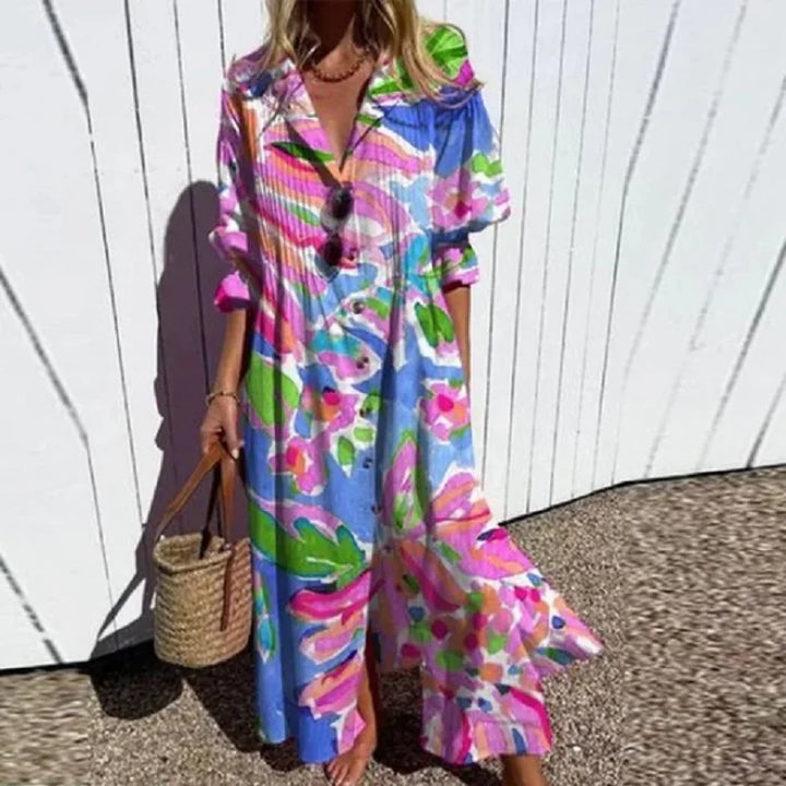 Vibeke | Elegant boho kjole