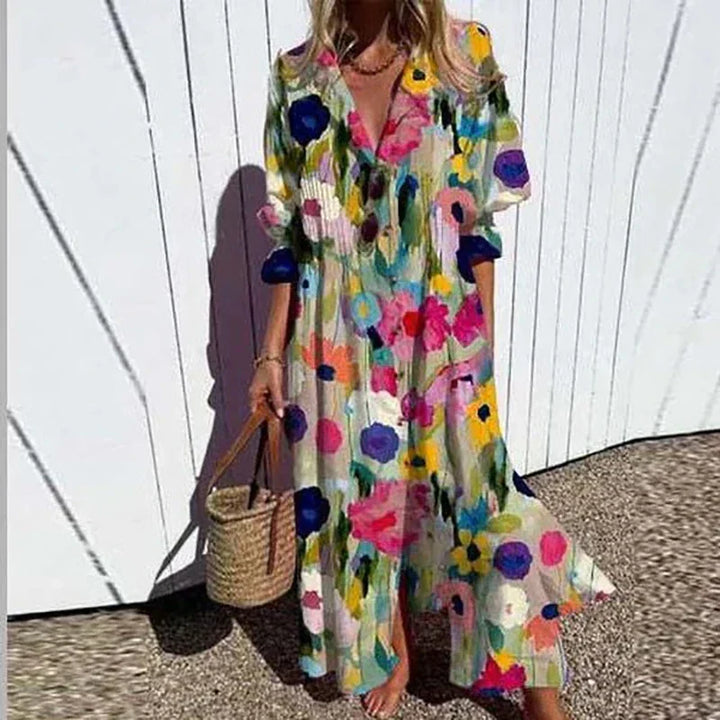 Vibeke | Elegant boho kjole