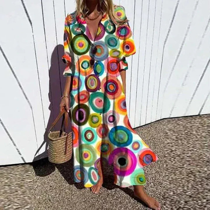 Vibeke | Elegant boho kjole