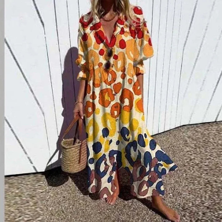 Vibeke | Elegant boho kjole