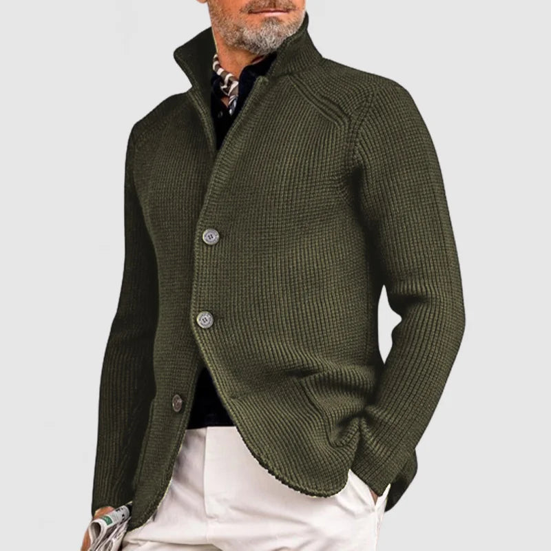 Marzio - Klassisk cardigan med knapper til mænd