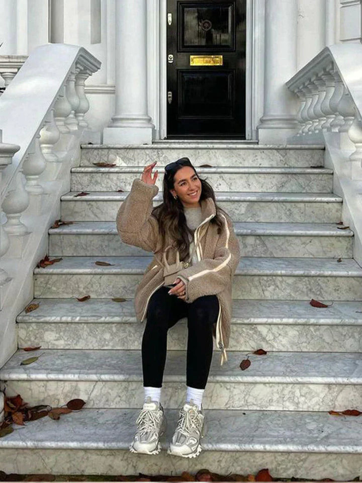 Amy™ | Uld fleecejakke