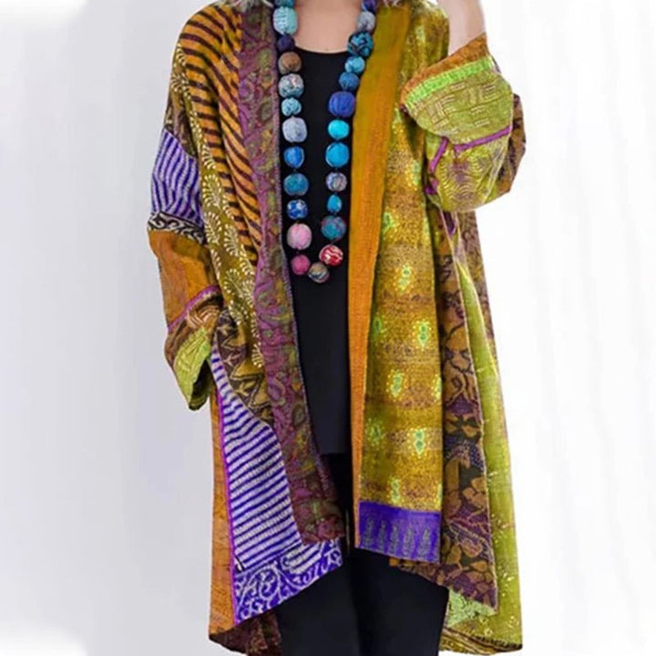 Vera | Vintage look lang cardigan til damer