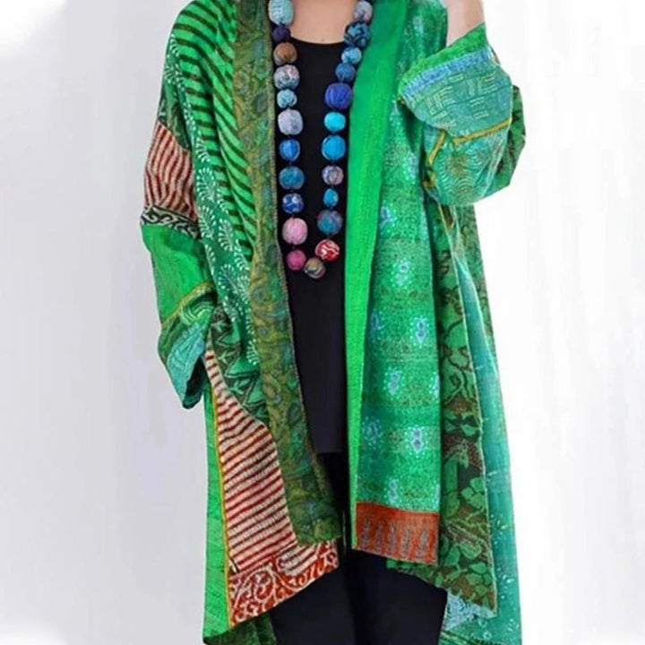 Vera | Vintage look lang cardigan til damer